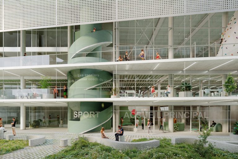 Bâtiment lieux de vie étudiante